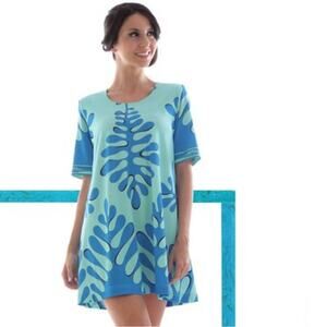 Averardo Bessi Italy printed mini dress pucci like print sz 6